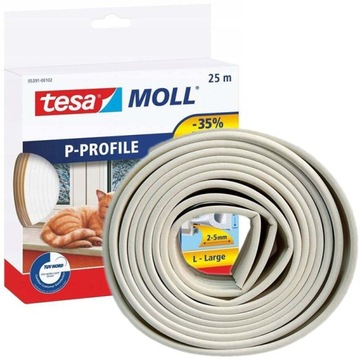 Uszczelka samoprzylepna do okien pcv tesa P 25m