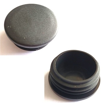 ZAŚLEPKA WEWNĘTRZNA OKRĄGŁA fi. 42,8 mm CZARNA