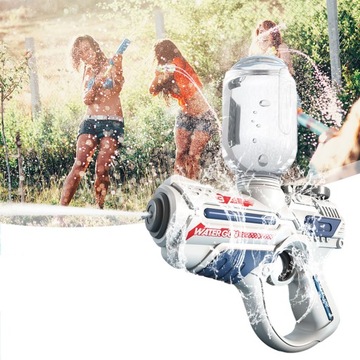 ЭЛЕКТРИЧЕСКИЙ ВОДЯНОЙ ПИСТОЛЕТ ДЕТСКИЙ, зарядка USB, дальность действия