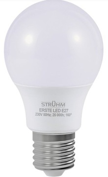 STRUHM Żarówka LED klasyczna ERSTE E27 8W A60 ciepła