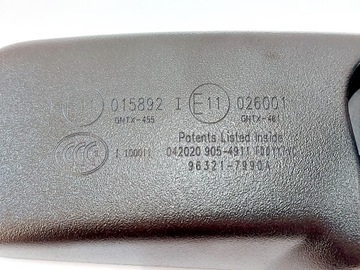 JUKE II F16 ZRCÁTKO VNITŘNÍ POUZDRO 21R.