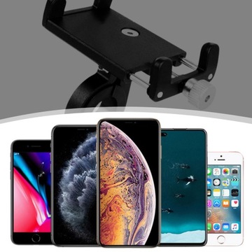 ДЕРЖАТЕЛЬ ДЛЯ ВЕЛОСИПЕДНОГО ТЕЛЕФОНА НА РУЛЕ ВЕЛОСИПЕДА, ПРОЧНЫЙ АЛЮМИНИЙ