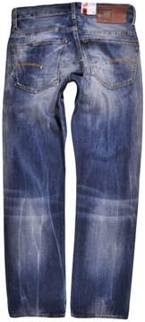 G-STAR RAW spodnie REGULAR blue jeans 3301 STRAIGHT _ W32 L32