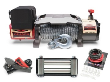 Elektrický Naviják 6 Tun Autopřepravník 24V Dragon Winch 13000HD