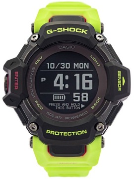 MĘSKI ZEGAREK CASIO GBD-H2000-1A9ER G-SQUAD BLUETOOTH TRENING KROKOMIERZ