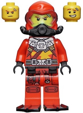 LEGO Ninjago figurka, Kai, njo695