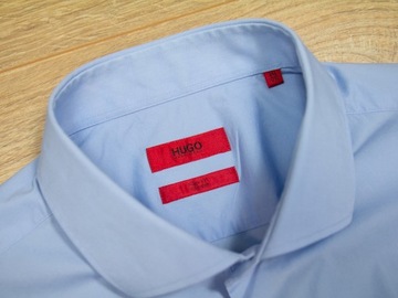 HUGO BOSS_SLIM_ORYGINALNA MĘSKA KOSZULA_L/XL r.44