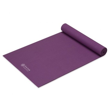 КОВРИК ДЛЯ ЙОГИ 6 ММ С РЕМЕШКОМ ПУРПУРНЫЙ GAIAM ESSENTIALS