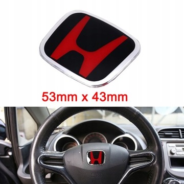 EMBLEMAT ZNACZEK NA KIEROWNICE Honda 53*43mm