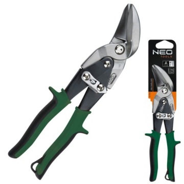 NOŻYCE DO BLACHY 240 MM ODGIĘTE LEWE NEO 31-062