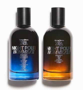 PERFUMY MĘSKIE NIGHT POUR HOMME II +III 100ML