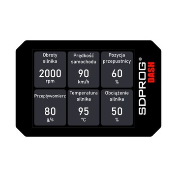 SDPROG DASH OBDII OBD2 Мониторинг DPF FAP GPF Turbo