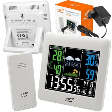 BEZPRZEWODOWA STACJA POGODOWA POGODY HIGROMETR