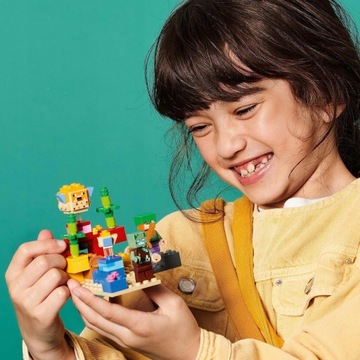 LEGO MINECRAFT КОРАЛЛОВЫЙ РИФ