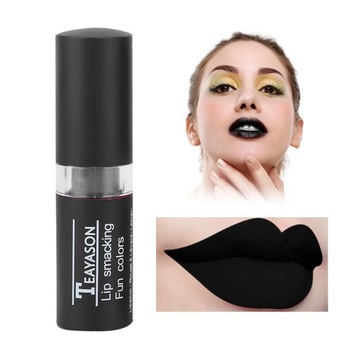 Pomadka Szminka Black Czarna 04 #