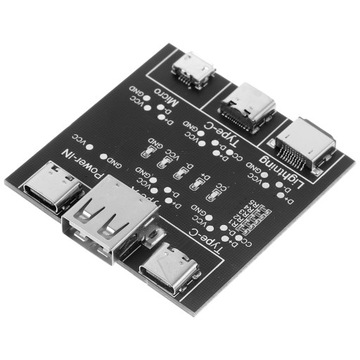 ТЕСТЕР КАБЕЛЯ USB C ДЛЯ ПЛАТЫ ОБНАРУЖЕНИЯ ЛИНИИ ПЕРЕДАЧИ ДАННЫХ