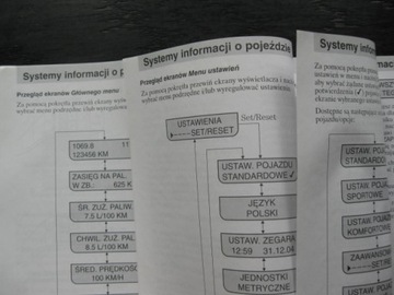 FORD FOCUS II 2004-2008 Руководство пользователя на польском языке + Руководство по аудиомагнитоле