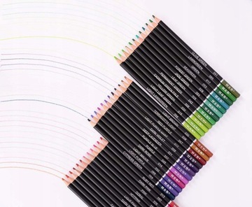 MEGA DUŻY ZESTAW ARTYSTYCZNY DO RYSOWANIA KREDKI OŁÓWKOWE 120 el.