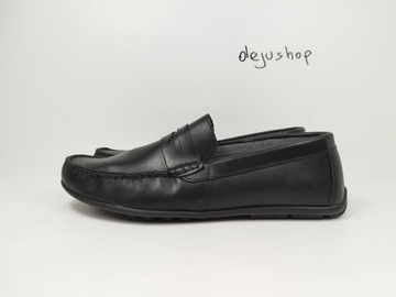 Ashton Aubry footwear skóra naturalna mokasyny półbuty roz 45