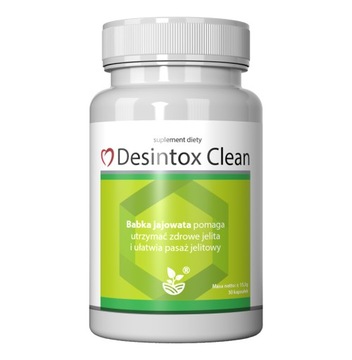 Desintox CLEAN Babka jajowata Czystek Rzepik Babka płesznika - zioła