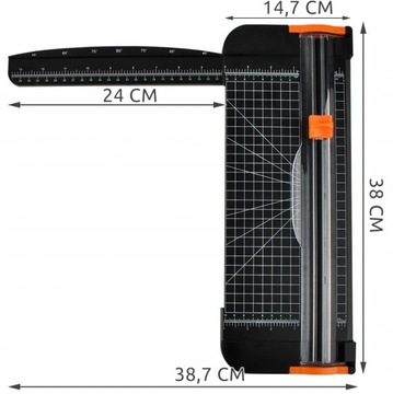 ГИЛЬОТИННЫЙ ТРИМЕР ДЛЯ РЕЗКИ БУМАГИ A5 A4 B5 SHARP PRECISION PRO