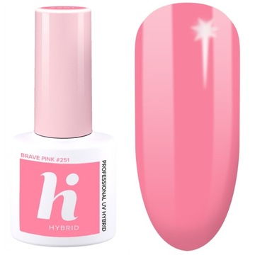 HI HYBRID LAKIER HYBRYDOWY 251 BRAVE PINK 5ml