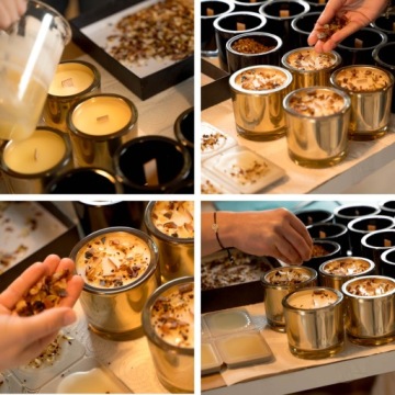 Соевая ароматическая свеча Amber Amber Лучшая мама в мире Благородная