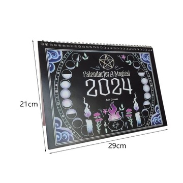 Настенный календарь 2024 Ежемесячный календарь-планировщик для школьного декора