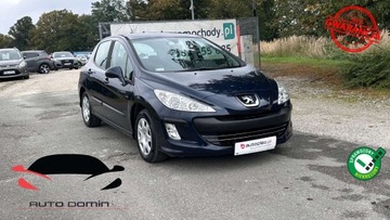 Peugeot 308 I Hatchback 5d 1.6 HDi FAP 92KM 2010 Peugeot 308 Raty 1.6 hdi 92KM Niski przebieg Zarejestrowany Klimatyzacja G