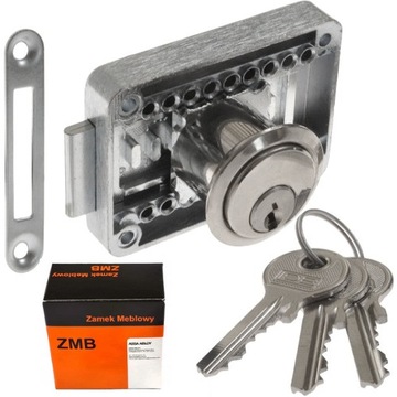 Патентованный мебельный замок ZMB3