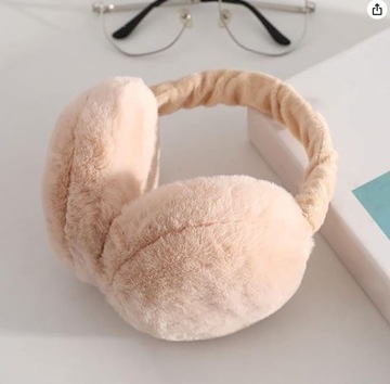 ЖЕНСКИЕ ЗИМНИЕ УШИ, УТЕПЛЕННЫЕ, ПЛЮШЕВЫЕ, ТЕПЛЫЕ, СКЛАДНАЯ МЕХОВАЯ ПОВЯЗКА НА ГОЛОВЬ.