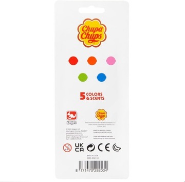 Ароматические гелевые ручки Chupa Chups (5 шт)