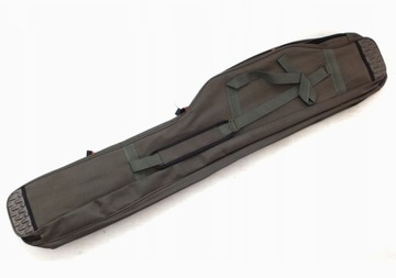 POKROWIEC USZTYWNIANY WODOODPORNY WĘDKARSKI TORBA ETUI WĘDKI 3 KOMORY 160cm
