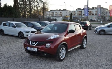 Nissan Juke I SUV 1.6i 117KM 2014 Nissan Juke 1.6 Benzyna Automat Kamera Nawigacja 1.6 Benzyna 117KM