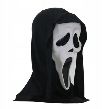 МАСКА УЖАСОВ HALLOWEEN GHOSTFACE ДЛЯ ВЗРОСЛЫХ