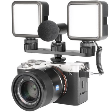 Держатель для микрофонной лампы 3x ISO ULANZI PT-23