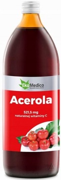 EKAMEDICA Sok z Aceroli 500 ml | Bez cukru