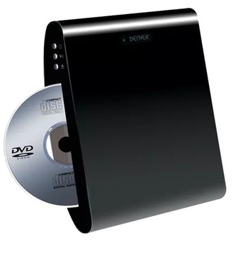 Odtwarzacz DVD do montażu na ścianie z wyjściem HDMI Denver