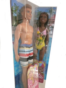 Barbie -ZESTAW lalka BARBIE plus KEN