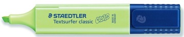 Zakreślacz PASTEL Staedtler Textsurfer limonka