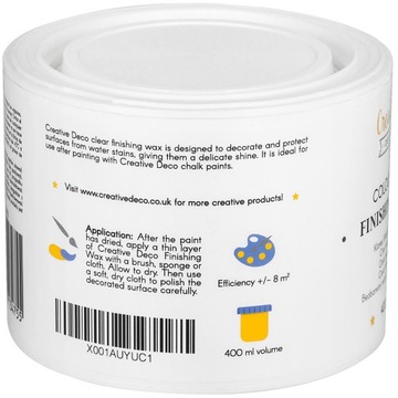 Бесцветный воск для ремонта деревянной мебели, защита поверхности, 500мл