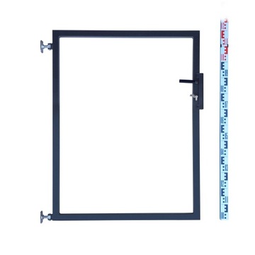 FURTKA 120cm antracyt grafit RAMKA RAL7016 ogrodzeniowa 123cm
