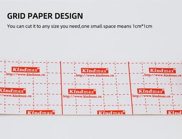 Кинезиологическая лента Kindmax с фиксированной лентой для облегчения боли в мышцах лица и коленях, подтяжки
