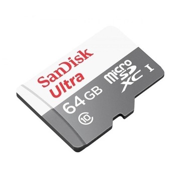 SANDISK 64 ГБ micro SD XC класс 10 ULTRA 100 Мс UHS1