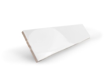 Płytka ceramiczna cegiełka 7,4 cm x 29,9 biała mat