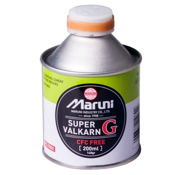 KLEJ DO NAPRAWY OPON ŁATEK SUPER VALKARN 200 ml MARUNI+pędzelek