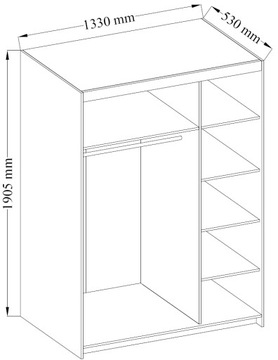 Набор мебели Стенка Шкаф Белый Сонома Лефкас Графит Бетон Старый Стиль