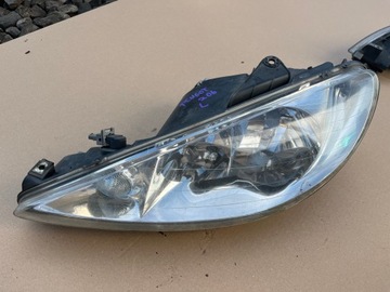 LEWA PRZEDNIA LAMPA PEUGEOT 206 1998-2009 9628666880