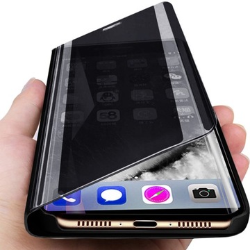 Etui CLEAR VIEW + SZKŁO Szybka do Huawei Nova 5T