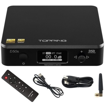 Konwerter DAC Topping D50s BLUETOOTH